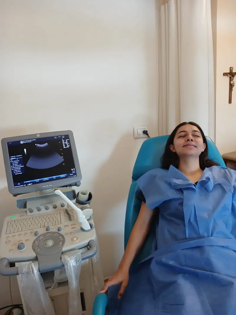 Ultrasonido de control prenatal en el consultorio de la Dra. Birlain, Star Médica Querétaro